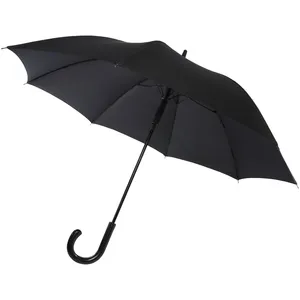 Sombrilla Personalizada Fontana de 23 Pulgadas con Diseño de Aspecto de Carbono - Product Image 1