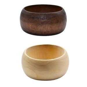 Elegante brazalete de latón de madera chapado en oro en forma de bola, conjunto de brazaletes hechos a mano para mujer - Product Image 4