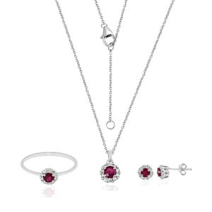 Venta directa de fábrica de conjunto de joyería de esmeralda, anillo, aretes y colgante de esmeralda para fiestas, regalos, compromisos y aniversarios - Product Image 5