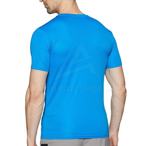Camisetas de manga corta Material de poliéster Ropa de gimnasio Hombres Camiseta deportiva de compresión a la venta Por encargo Buena calidad - Product Image 2