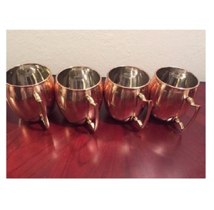 100% Tasse d'avion en cuivre, tasse à bière Moscow Mule, fêtes et cadeaux - Product Image 6