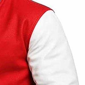 Get Your Own Custom Design White Sleeves With <b>Wool</b> Baseball Letterman Jacket College Varsity Jackets uploaded by <b>Dress</b> Sports - Product Image 5
