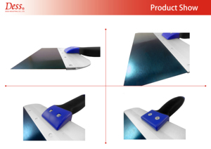 Putty Knife With Rubberized Handle For Putty Smoothing And Patching Work - Product Image 4