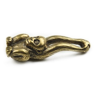 <b>Brass</b> Monkey Figurine Mini Animal Statue <b>Ornament</b> Home Office Desk Decor - Product Image 5