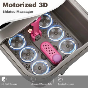 Masseur de pieds portable télécommandé - Baignoire chauffante électrique pliable pour la thérapie par bain de pieds - Product Image 3