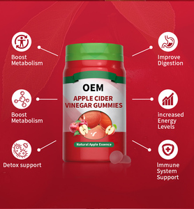 OEM/ODM ลูกอมกัมมี่แอปเปิ้ลไซเดอร์วีนิการ์ (ACV) สำหรับผู้ใหญ่  ลดน้ำตาล ดีต่อสุขภาพ ช่วยระบบภูมิคุ้มกันและระบบย่อยอาหาร  ผลิตตามมาตรฐานคีโต - Product Image 3