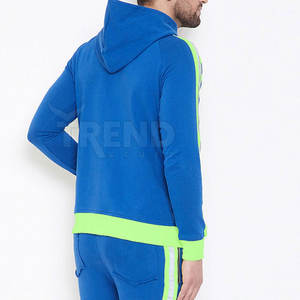 ชุดกีฬาสองชิ้นของผู้ชายชุดวอร์มออกกำลังกายฟิตเนสยิมสไตล์ใหม่ลำลองฤดูหนาวระบายอากาศโลโก้สำหรับวิ่ง - Product Image 6