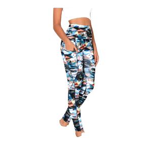 Custom Logo Mid Waist Women Gym Fitness Yoga <b>Leggings</b> Eco Friendly Breathable Anti-Bacterial <b>Knitted</b> Workout <b>Leggings</b> Cheap - Product Image 4