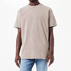 T-shirt personnalisé de haute qualité avec logo vintage épais T-shirts en coton pour hommes T-shirt vintage surdimensionné lourd à séchage rapide pour hommes - Product Image 4