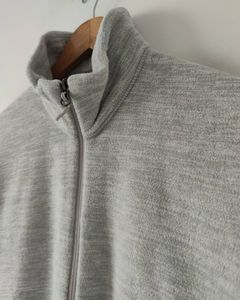 Sudadera unisex con logotipo bordado personalizado e impresión digital, chaqueta de lana con cremallera completa de algodón 100%, estilo de invierno, venta al por mayor - Product Image 2