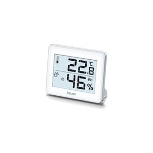 Termómetro de Habitación Beurer HM16 con Higrómetro, Monitor Digital de Temperatura y Humedad Interior, Blanco - Product Image 1