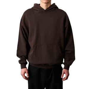 New Fashion Men Hooded Sweatshirt Custom Printed <b>Thick</b> <b>Fleece</b> Pullover Relaxed Fit Durable Athletic Gym Wear - Product Image 1