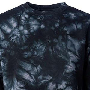 Logo personnalisable sweat-shirt à manches longues tie-dye pour hommes haute demande hiver multicolore motif solide conception personnalisée - Product Image 5