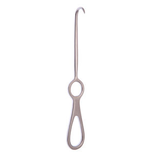 Instruments chirurgicaux orthopédiques en acier allemand professionnel crochet en os Volkman 17 cm à une extrémité petite moyenne grande puissance manuelle - Product Image 4