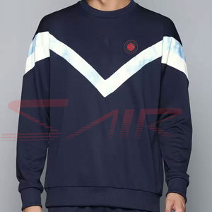 Sudadera de Invierno para Hombre de Súper Calidad, Servicio OEM, Último Diseño, Color, Manga Larga, Cuello Redondo, 100% Algodón Felpa - Product Image 1