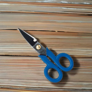 กรรไกรช่างไฟฟ้า AUSONIA รุ่นมืออาชีพ ขนาด 14.5 ซม. ผลิตในอิตาลี สำหรับตัดสายไฟแบบอ่อน พร้อมฟังก์ชั่นปอกสายไฟ ทำจากสแตนเลส - Product Image 2