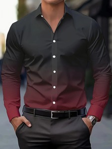 Nuevas Camisas de Vestir de Manga Corta para Hombre, 100% Algodón Satinado, Sólidas, Formales, Casuales de Negocios, Ecológicas, Antiarrugas y Transpirables, para Otoño - Product Image 2