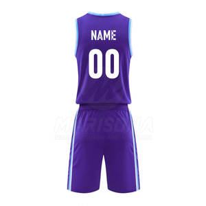 Uniforme de Baloncesto Personalizado con Logotipo, Fabricación en Fábrica, Transpirable, Tallas Grandes, Secado Rápido, Unisex, para Adultos - Product Image 2