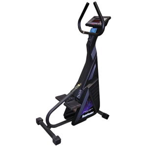 Steppeur électrique remanufacturé avec console noire pour les entraînements cardio et musculaires des jambes à domicile - Product Image 1