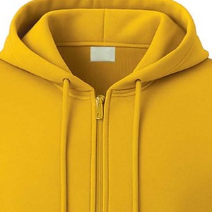 Sudaderas con Capucha para Hombre de Alta Calidad, 100% Algodón/Poliéster, Talla Grande, Ecológicas, Resistentes al Viento, Transpirables, Lisas, Teñidas, con Estampado Digital - Product Image 3