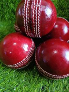 Batte de balle dure en cuir personnalisée professionnelle en gros pour la formation de cricket équipement d'intérieur de haute qualité en provenance d'Inde - Product Image 2