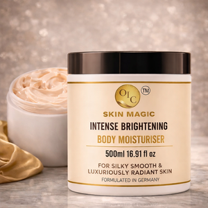 Crema Hidratante Corporal Intensamente Iluminadora 500ml con Colágeno, Hibisco y Ácido Tranexámico para una Piel Suave como la Seda - Product Image 4