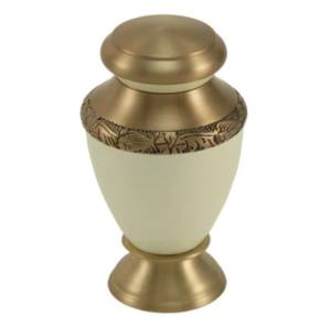 Laiton rouge fait à la main avec bande de gravure souvenir urnes de crémation bas prix vente chaude cendres humaines urnes de souvenir en métal - Product Image 3