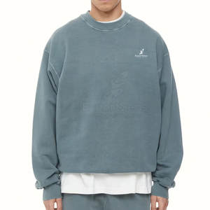 เสื้อสเวตเชิ้ตวินเทจเบสิกส์ลายฟอกสี ทรงหลวม สวมใส่สบาย เนื้อผ้านุ่มพรีเมียม เหมาะสำหรับใส่เที่ยวลำลอง - Product Image 5