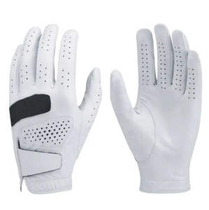 Premium Genuine Leather Golf Glove Soft Breathable Anti slip Sheep Skin <b>Hand</b> Custom Size Durable Golf Gloves Ready To Ship - Product Image 3
