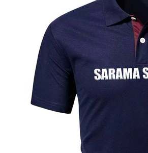 Polos de rendimiento bordados con logotipo empresarial personalizado, polos tejidos que absorben la humedad, personalizados para camisetas de polo - Product Image 6