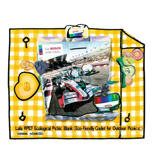 Coperta da Picnic Ecologica Lala in RPET, Accessorio Eco-Friendly per Picnic all'Aperto - Product Image 2