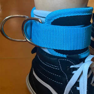 Prix de gros Harnais de cheville Harnais de cheville de qualité supérieure Haltérophilie Gym Fitness Gear Harnais de cheville Fabriqué au Pakistan - Product Image 5