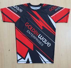 เสื้อแขนสั้นระบายอากาศได้ดี ทรงสปอร์ต สำหรับศิลปะการต่อสู้ ผลิตจากโพลีเอสเตอร์/สแปนเด็กซ์ 280 กรัม ตัดเย็บแบบไร้ตะเข็บ - Product Image 3