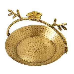 Haute qualité luxe Restaurant plateau en métal plateaux de service décor à la maison mariage luxe métal plateaux de service nouveauté disponible - Product Image 1