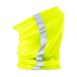 Morf Enhanced-Viz <b>Neck</b> Warmer with Reflective Stickers & <b>Lights</b> for Merchandising Safety - Product Image 3