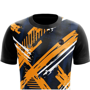 Camisetas de Compresión de Algodón y Poliéster Personalizadas al por Mayor para Hombre, Diseño por Sublimación, Tela de Lona Transpirable de Secado Rápido - Product Image 3
