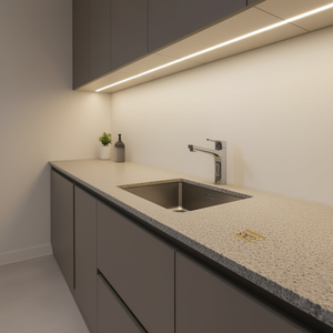 Plans de travail personnalisés pour cuisines et salles de bain en pierre naturelle - Comptoirs en granit poli Carrara Calacata préfabriqués, découpés sur mesure pour hôtels - Product Image 3
