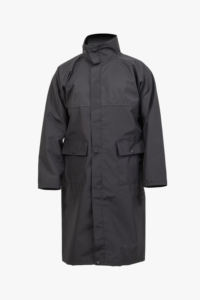 High Quality Polyester <b>Raincoat</b> Trench Coat Waterproof Windproof Packable <b>Hood</b> Lightweight For Camping Jogging Outdoor Use - Product Image 2