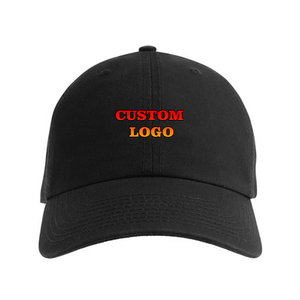 หมวกเบสบอล6แผงผ้าฝ้าย100% สำหรับผู้ชายหมวกถักลายโลโก้3D อักษรตามสั่ง - Product Image 5