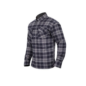 Camisas de franela de algodón ajustadas a medida para hombre talla XL con estampado a precio bajo - Product Image 6