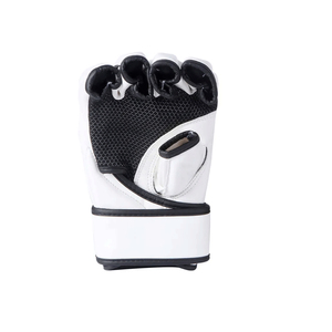 Professional Leather MMA Gloves for Training and Sparring-Breathable Lightweight with Adjustable Wrist Strap - Product Image 4