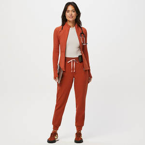 Chaqueta de Uniforme Médico de Color Personalizado para Mujer, Corte Entallado, Uniformes de Moda con Conjuntos para Enfermeras para Invierno - Product Image 4