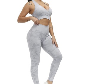 2025 soutien-gorge personnalisé sport femmes ensemble nouveau Design meilleure qualité haute qualité Yoga sans couture Yoga soutien-gorge ensembles - Product Image 3