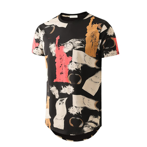 T-shirt Homme à Manches Courtes Coupe Classique en Polyester/Coton, Séchage Rapide, Écologique, Lavage Acide, Imprimé Personnalisé, Vente en Gros Été 2026 - Product Image 2