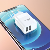 Catégorie de produit Adaptateurs et connecteurs Adaptateur USB double 15W 3A TC-193 Balnco