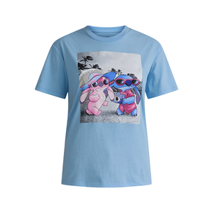 Meilleures ventes T-shirts grande taille à col rond pour femmes Design personnalisé Style décontracté imprimé élégant Fabriqué en usine Respirant - Product Image 1