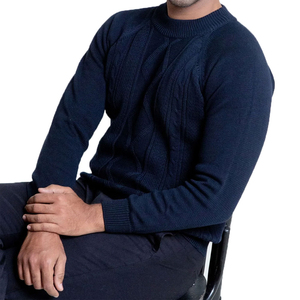 Premium à manches longues tricoté hommes chandails nouvelle mode personnalisé hiver hommes chandails avec des couleurs personnalisées hommes chandails - Product Image 6