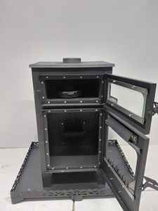 Estufa de Pellets de Aluminio con Horno, Diseño Contemporáneo, Quema Solo Pellets, para Villa - Product Image 6