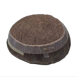 Perruque en cheveux humains de modèle australien, cheveux bruts, Remy, indien, prothèse, toupet, Taz Hair BD - Product Image 1