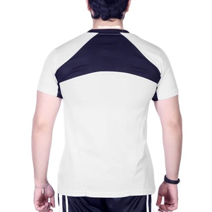 Camiseta Deportiva Ligera de Manga Corta para Hombre, 150 Gsm, Corte Holgado, Secado Rápido, Poliéster/Spandex, Estilo Longline, para Verano - Product Image 2